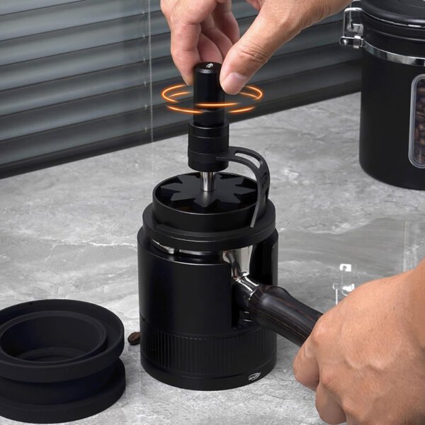 CoffeeTeck 54mm Espresso Distribution Tool with Adjustable Needle Height - Image 5