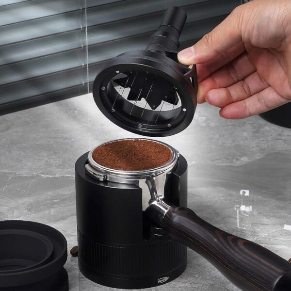 CoffeeTeck 54mm Espresso Distribution Tool with Adjustable Needle Height - Image 7